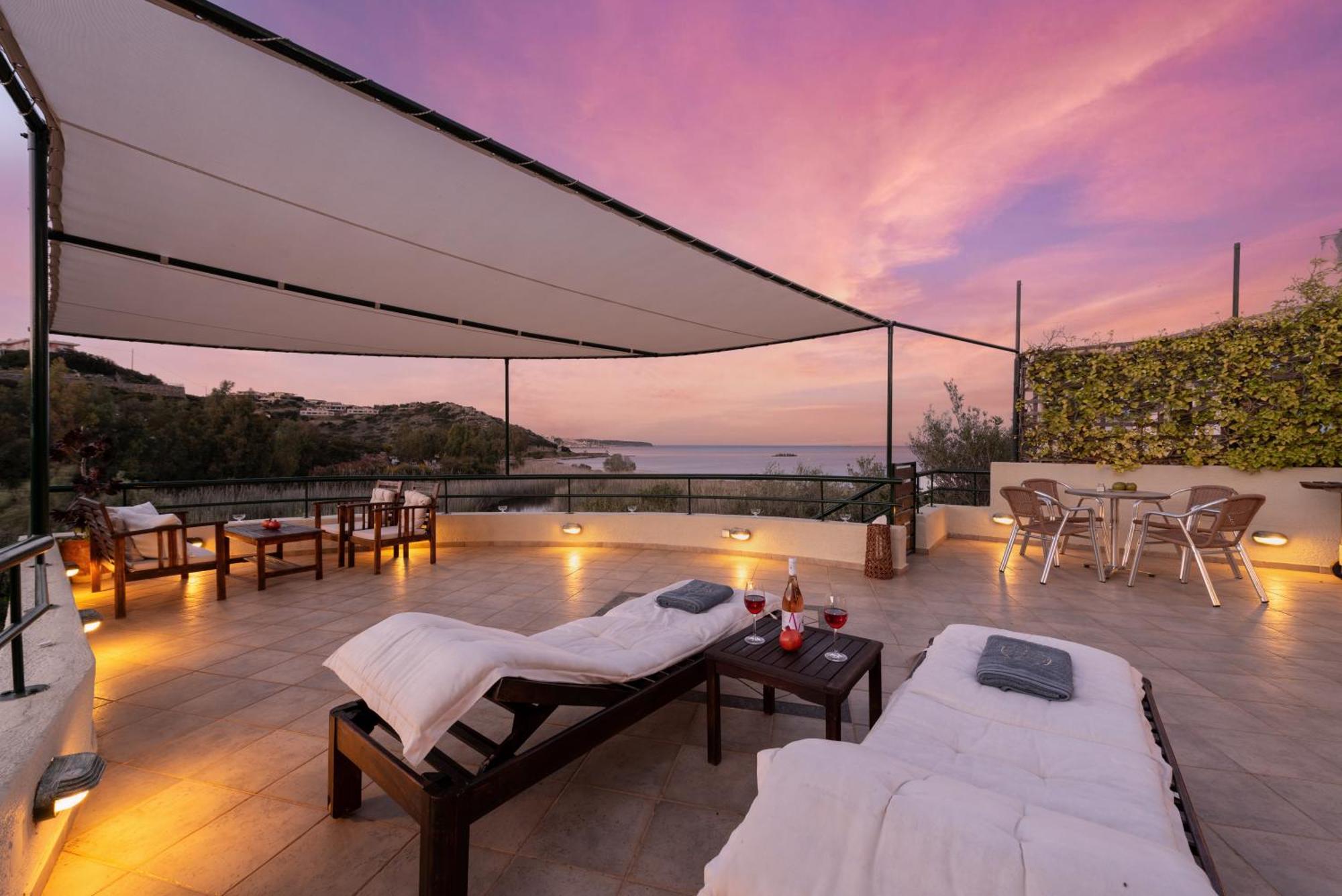 Coastal Dream Beachview Jacuzzi& Sauna Amoudara  Екстер'єр фото