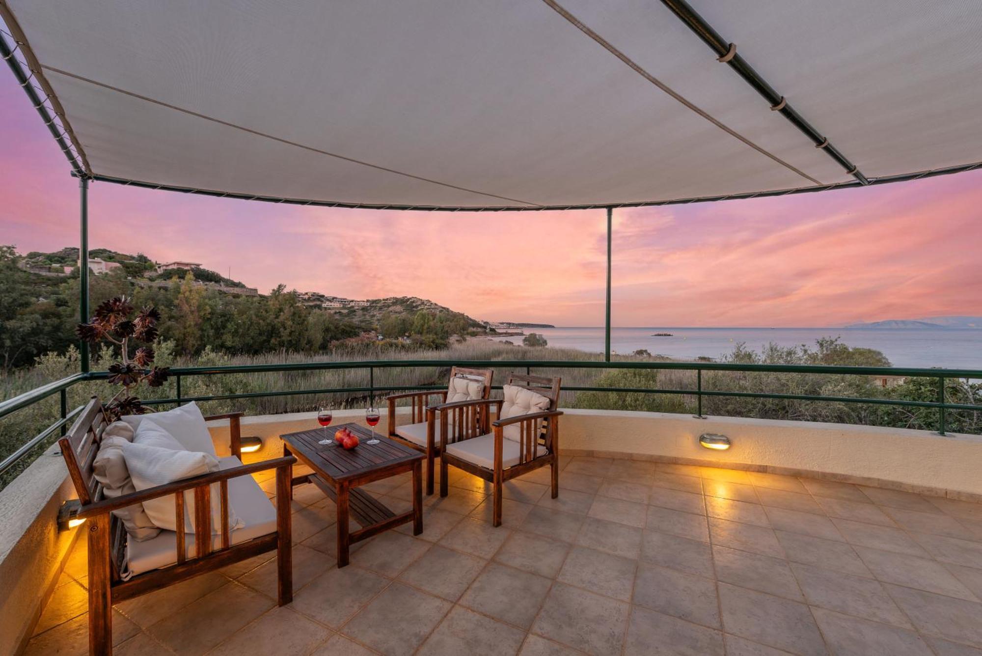 Coastal Dream Beachview Jacuzzi& Sauna Amoudara  Екстер'єр фото