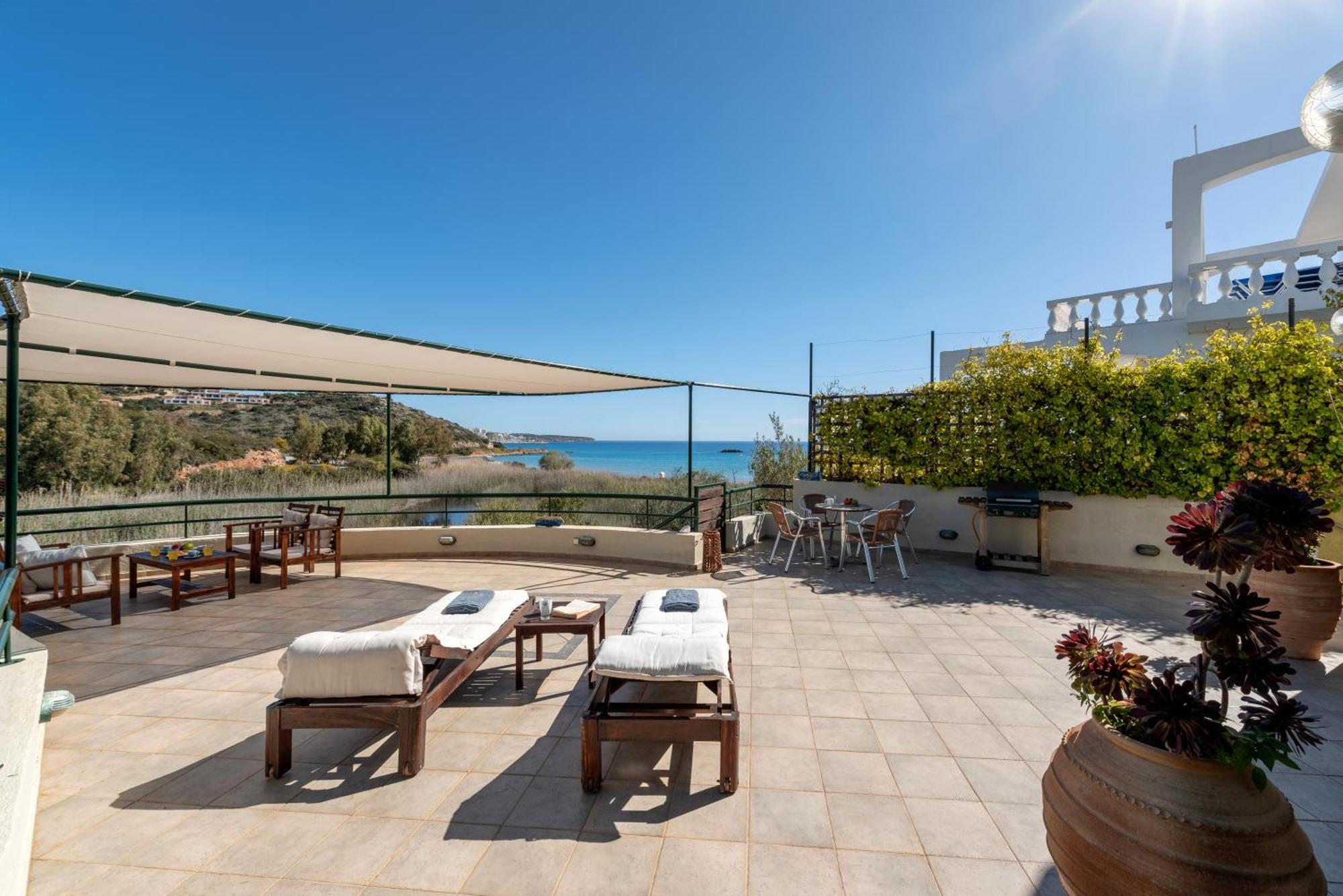 Coastal Dream Beachview Jacuzzi& Sauna Amoudara  Екстер'єр фото